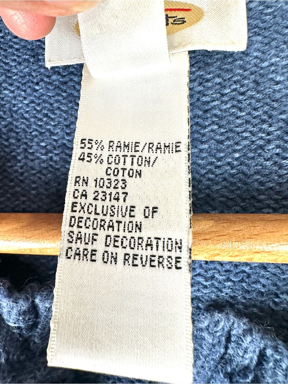 Talbots Harvest Embroidered Cardigan Sweater Cotton Ramie Blend - Picture 8 of 10